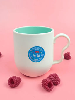 Цена за 2 шт. Кружка пластмассовая (цвет микс) OLS-033А-14