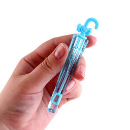 Цена за 48 шт. Мыльные пузыри Зонтики 11,5 2,2 см, МИКС