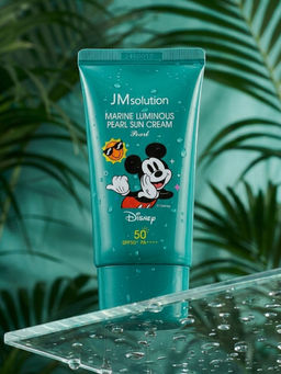 Jmsolution Увлажняющий солнцезащитный крем с жемчугом / Marine Luminous Pearl Sun Cream Pearl SPF50+/PA++++ Disney Mickey, 50 мл