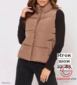 Жилетка женская из холлофайбера