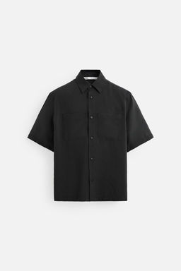 RELAXED FIT FLOWING SHIRT - Zara фото 8