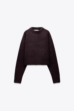 ROUND NECK KNIT SWEATER - Zara фото 17