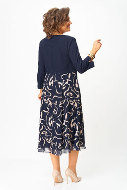 Платье Bonna Image 954-1/2 синий фото 3