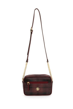 Женская бордовая сумка через плечо - U.s. polo assn фото 6