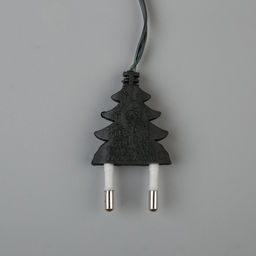 Гирлянда Нить 1.2 м, IP20, тёмная нить, 20 ламп, свечение мульти, 220 В - Luazon lighting фото 4