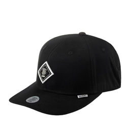 Бейсболка DJINNS арт. 6P TrueFit 2.0 Cap Brushed Twill (черный)