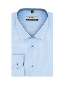 Сорочка мужская длинный рукав GREG 213/231/7240/ZN/1