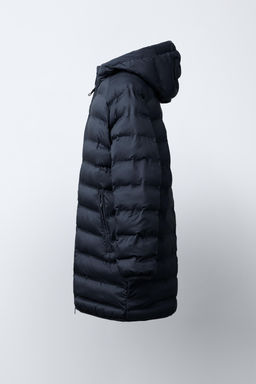 WATER-REPELLENT ULTRALIGHT PADDED LONG JACKET - Zara фото 3