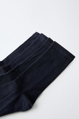 FOUR-PACK OF KNEE-HIGH SOCKS - Zara фото 3