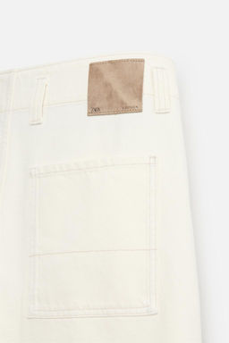 STRAIGHT FIT JEANS - LIMITED EDITION - Zara фото 9