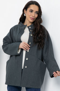 Жакет Вместе навсегда (темно-серый) Б12804-4М - Lt collection фото 5