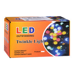 Электрогирлянда 15м, 200 ламп - Снеговичок фото 5