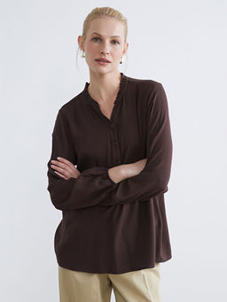 F?rf?rl? Ka??k Yaka Bluz