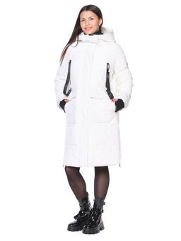 Пальто B-8872 Белый