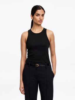 Camiseta sin mangas de canal? con corte racer - H&m фото 2