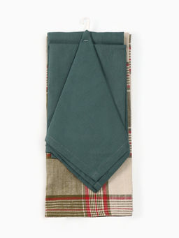 Кухонный набор «Этель» МИКС: полотенце 42×67 см - 2 шт., салфетка 40×40 см - 3 шт., 100% хлопок