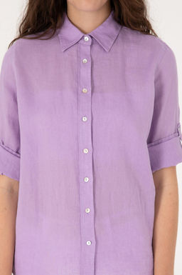 Kad_n Lila Uzun Kollu G_mlek Sepette S_rpriz _ndirim - U.s. polo assn фото 6