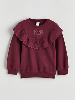 K?z ?ocuk Sweatshirt ve Pantolon Tak?m