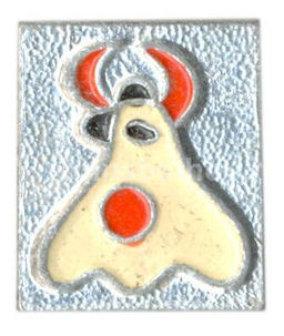 Значок Игрушка Бычок