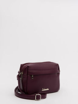 Бордовый кросс-боди S.Lavia