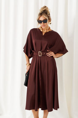 Платье Beautiful Free 6443 шоколад