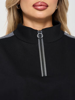 Джемпер 0431-1с черный