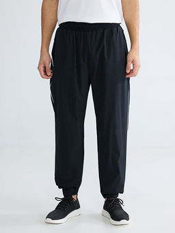 Loose Fit ?eritli Erkek Jogger E?ofman Alt?