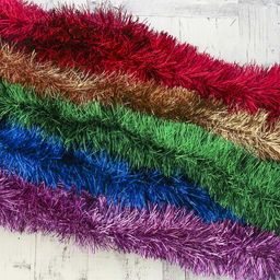 Цена за 10 шт. Мишура Классик d-9 см 200 см, микс