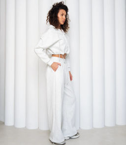 Спортивный костюм #КТ6001 (7), светло-серый меланж - Dommod фото 2