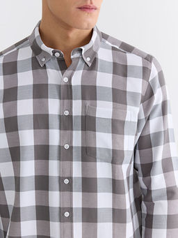 Regular Fit Ekose Erkek G?mlek