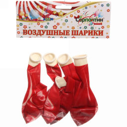 Цена за 2 шт. Воздушные шары "Мираж" 5шт 12"/30см розовый