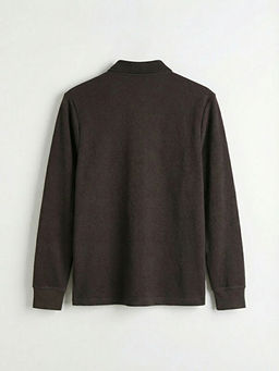 Polo Yaka Erkek Sweatshirt