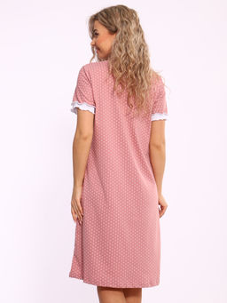 М431 Сорочка Зефирка (сухая роза) - Иванушка-трикотаж фото 4