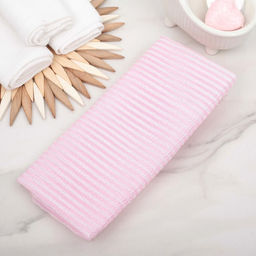 Цена за 12 шт. Мочалка для тела Доляна «Японская», 90 см, в полоску, МИКС