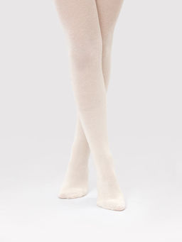 Цена за 3 пары! Колготки детские серого кремового цвета с фламинго - Mark formelle фото 2