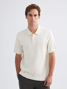 Polo Yaka K?sa Kollu Basic Erkek Ti??rt