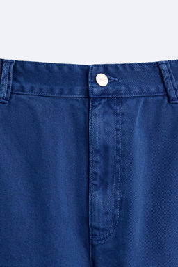 FADED CARPENTER TROUSERS WITH POCKET - Zara фото 9
