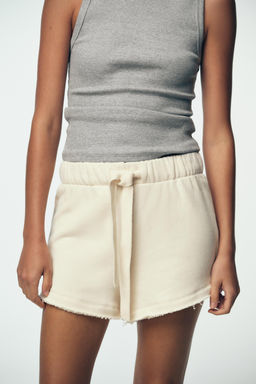 RUSTIC SHORTS WITH DRAWSTRING - Zara фото 9