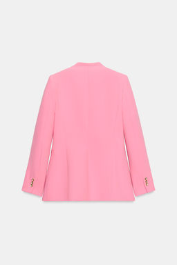 BLAZER ENTALLADA SIN SOLAPA / Rosa - Zara фото 8