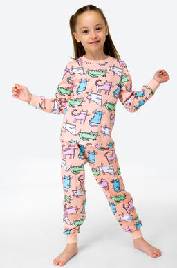 Хлопковая пижама для девочки Bonito