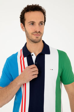Мужская темно-синяя футболка Неожиданная скидка в корзине - U.s. polo assn фото 9