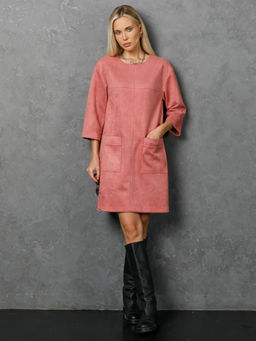 Платье из искусственной замши - Marchello marchellini фото 2