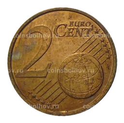 Монета 2 евроцента 1999 года Франция