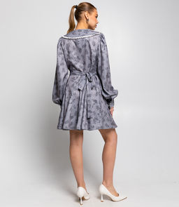 Платье #КТ2503 (2)-2, серый