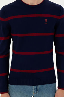 Мужской темно-синий свитер Неожиданная скидка в корзине - U.s. polo assn фото 6