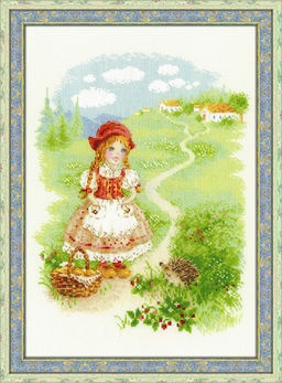 Набор для вышивания РИОЛИС арт.1736 Красная шапочка 21х30 см