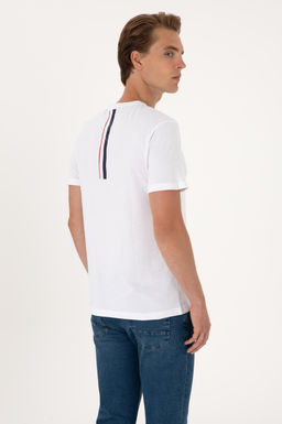 Erkek Beyaz Ti__rt - U.s. polo assn фото 5
