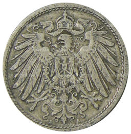 10 пфеннигов 1907 года А Германия
