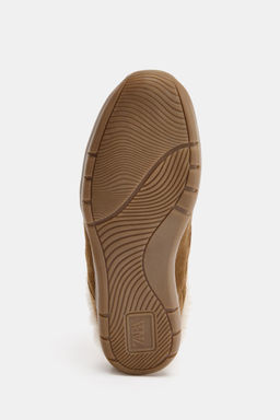 SLINGBACK TRAINERS WITH FAUX FUR - Zara фото 12