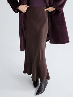 Beli Lastikli A Kesim Saten Etek